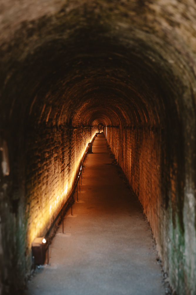 Venetian Fortresses, Palmanova tunnel, by Dancing the Earth